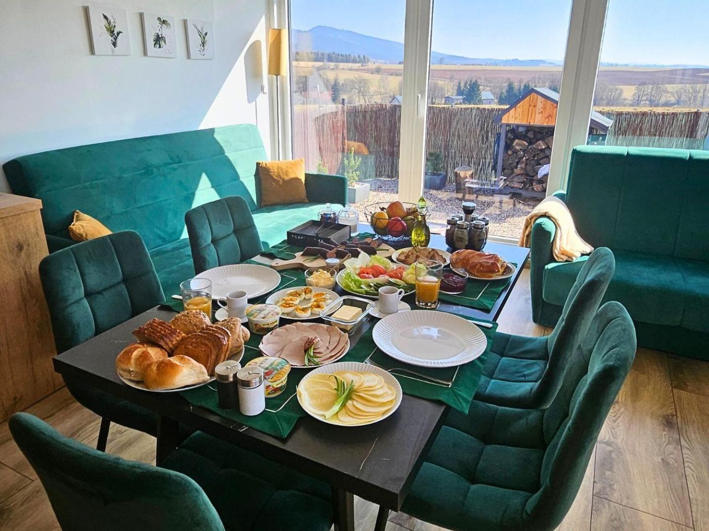 Rajska Polana Domki Premium ,Na Odludziu Z Prywatna Balia Z Jacuzzi I Sauna ,Cisza,Rowery Elektryczne,Gory,Astroprzygoda,- Adrspach, Skalne Miasto, Zamek Ksiaz,Andrzejowka,Karpacz, Sniezka,Janskie Laznie,Pec Mieroszow Luaran gambar